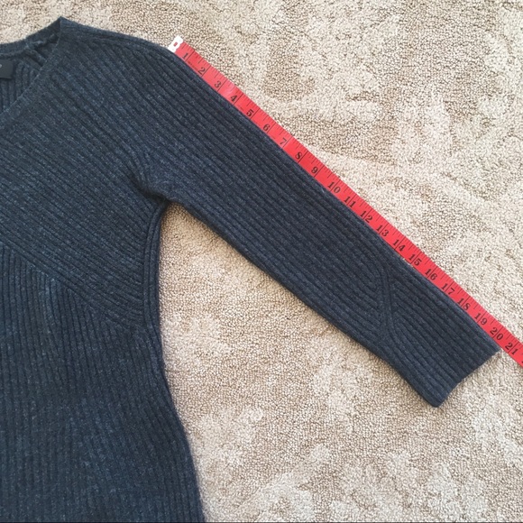 Rag and Bone Wool Knit Woven Short Sweater Dress - Picture 11 of 12